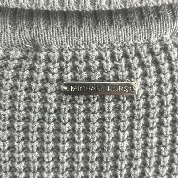 MICHAEL Michael‎ Kors gray turtleneck knit sweater women’s size small - Picture 3 of 4